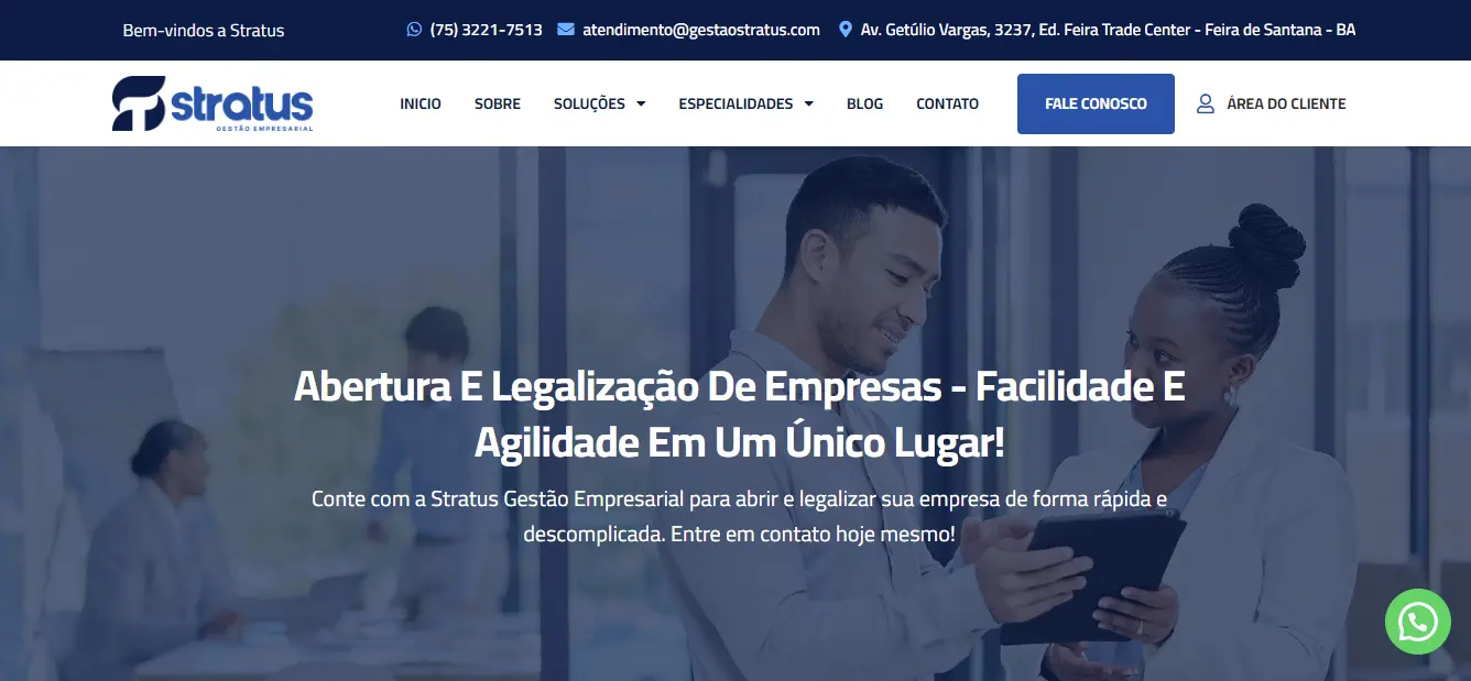 Abertura E Legalizacao De Empresas Na Bahia - STRATUS GESTÃO E CONTÁBIL