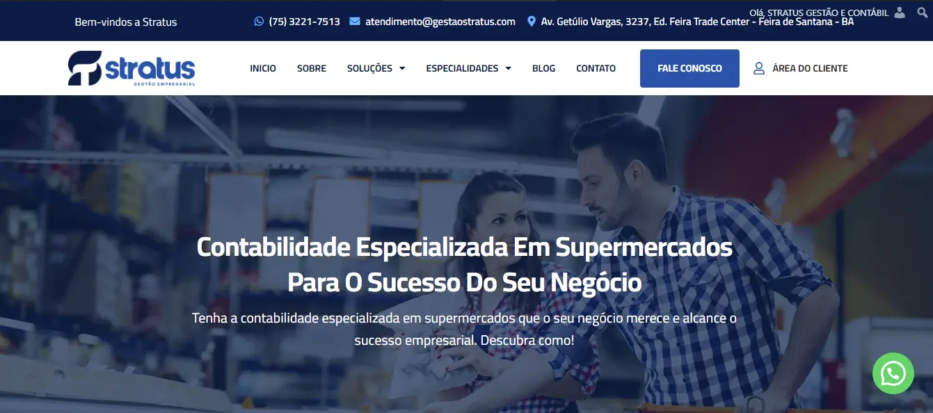 Contabilidade Para Supermercados Em Feira De Santana Ba - STRATUS GESTÃO E CONTÁBIL